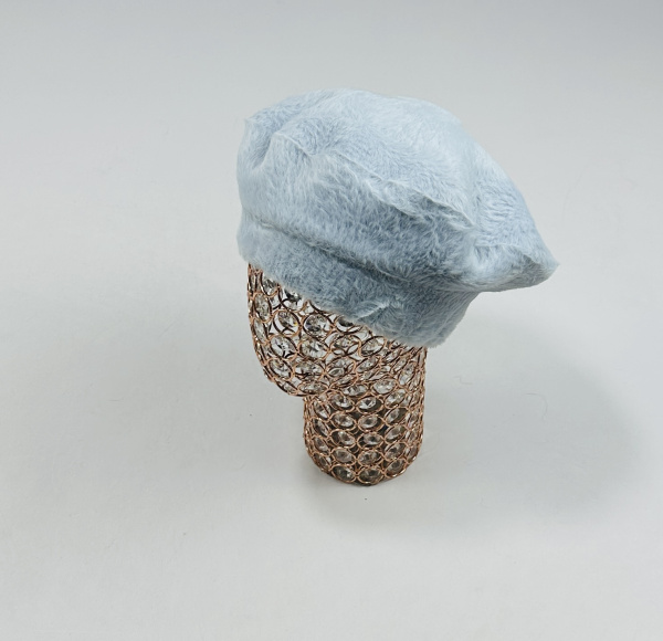 Берет Китай Галстунчик (голубой)